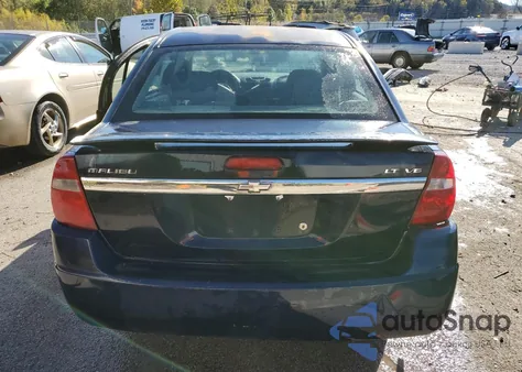 2006 Chevrolet Malibu Lt из США, поврежденный, VIN 1G1ZT53896F267780